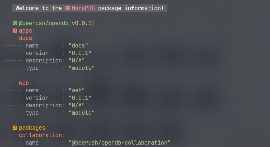 Basic Package Information